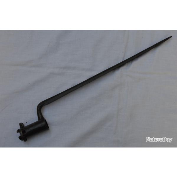 BAIONNETTE A DOUILLE 1771 FUSIL MODELE 1770 EPOQUE MONARCHIE LOUIS XV-ANCIEN REGIME-REVOLUTION
