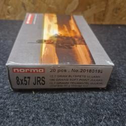 Balles Norma vulkan calibre 8x57 JRS