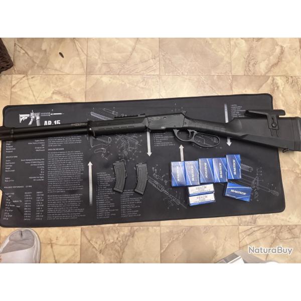 Carabine � levier DERYA TM22 LA avec 800 munition .22lr - �tat Proche du Neuf