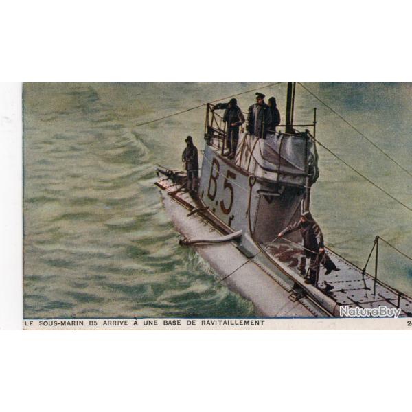 Carte Postale Sous-Marin B5 -N�7844
