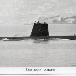 Carte Postale Sous-marin ARIANE -N&deg;7845