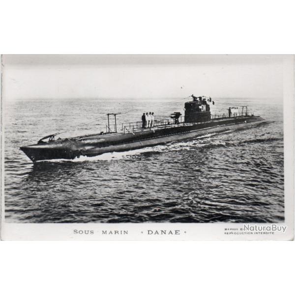 Carte postale Sous Marin Danae -N�7846