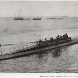 Carte Postale Sous-marin ARCHIMEDE 1909-19 -N7847