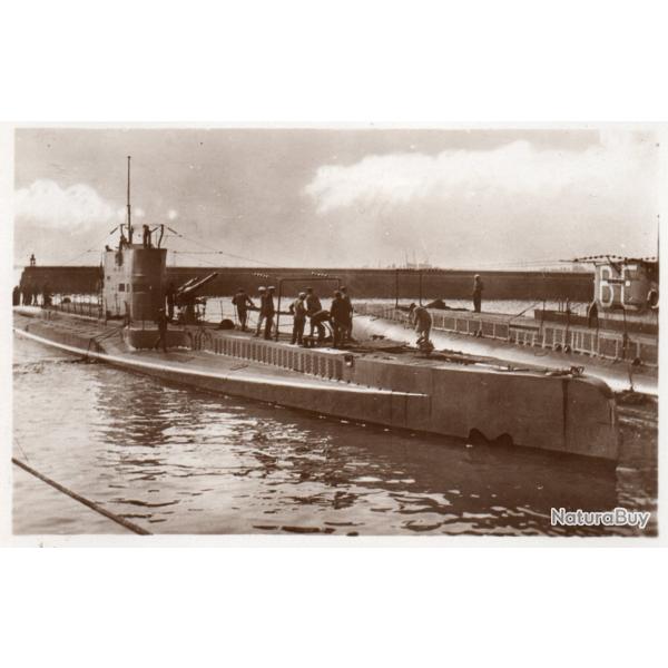 Carte Postale Marine de Guerre Le Sous-Marin "Paul Chailley" -N�7848