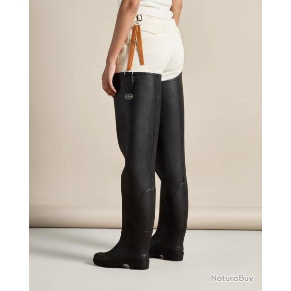 Cuissardes Oc�ane Jersey  Le Chameau Femme noir taille 42