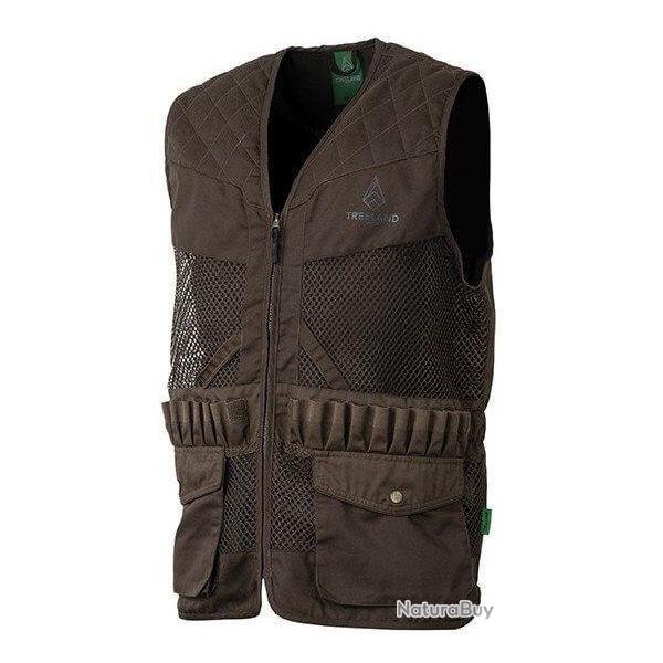 Gilet de chasse kaki TREELAND-5XL