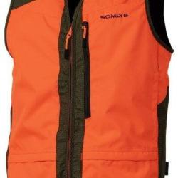 Gilet light Traque orange SOMLYS