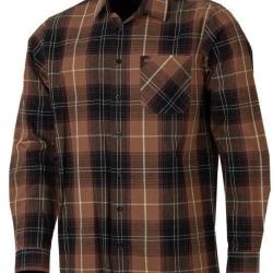 Chemise en coton marron claire SOMLYS