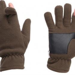 Gants polaires enfant kaki TREELAND-M
