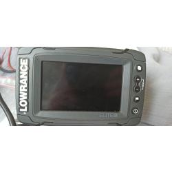 Sondeur GPS lowrance &eacute;lite 5 tactile