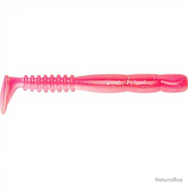 Leurre souple REINS Fat rockvibe shad 4 B30 Clear pink