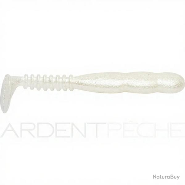 Leurre souple REINS Fat rockvibe shad 3.25 014 Pearl white