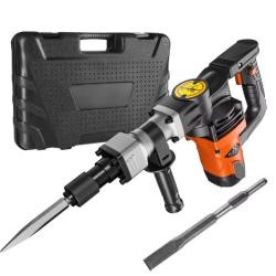 1400W marteau &agrave; cric de d&eacute;molition marteau &agrave; cric &eacute;lectrique robuste 2900 BPM brise-b&eacute;ton 2 pcs