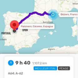 ORGANISATION DE SEJOUR DE CHASSE DE LA GRIVE EN ESPAGNE REGION EXTREMADURE NORD