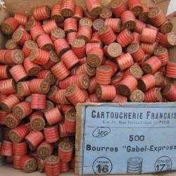 LOT DE 300 BOURRES GABEL CAL 16