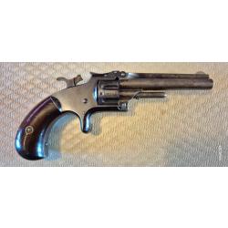 Revolver SMITH &WESSON 22 short N&deg;1 3 rd Issue n&deg; 398 Superbe aptes aux tirs etat d'origine