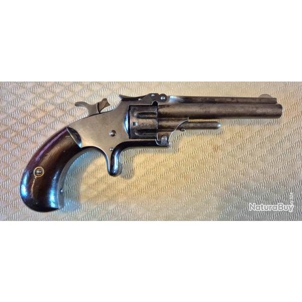 Revolver SMITH &WESSON 22 short N�1 3 rd Issue n� 398 Superbe aptes aux tirs etat d'origine