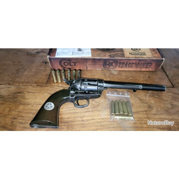 superbe colt saa.45co2 4,5mm finition antique