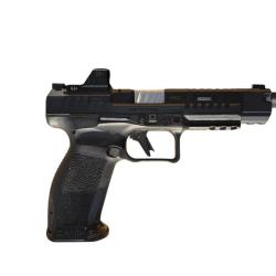 Pack Pistolet CANIK METE SFT PRO BLACK 9X19 + Point rouge Mecanik Expo