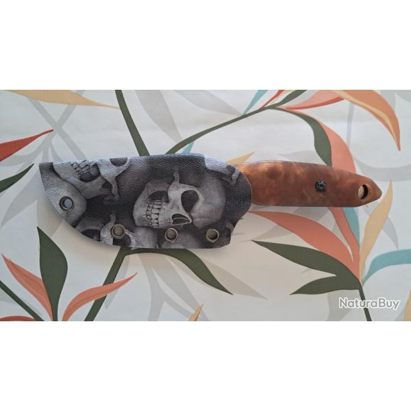 Couteau fixe acier 1095 grav�