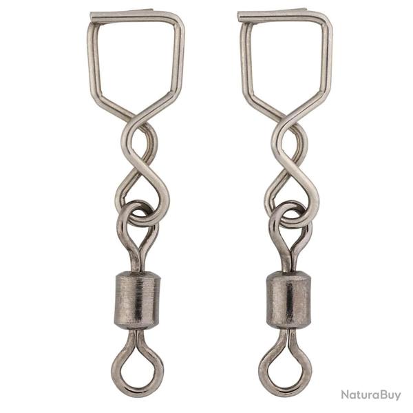 Agrafe Sunset Oppai Snap + Emerillon Rolling S-7934 M M  Par 6