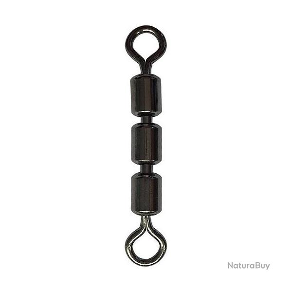 Emerillon Triple Rolling Sunset Swivel ST-S-1046 9kg Par 6 12 Black Nickel