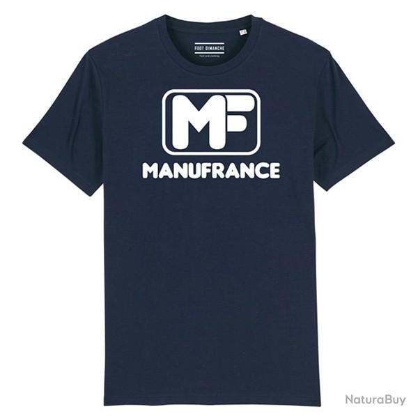 Tee-shirt Manufrance bleu fonc�