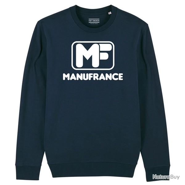 Sweat bleu fonc� Manufrance