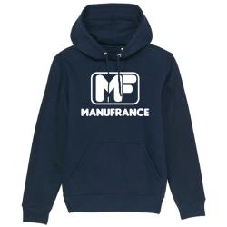 Sweat capuche Manufrance bleu fonc&eacute;