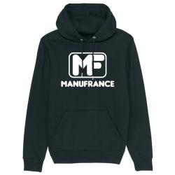 Sweat capuche Manufrance noir