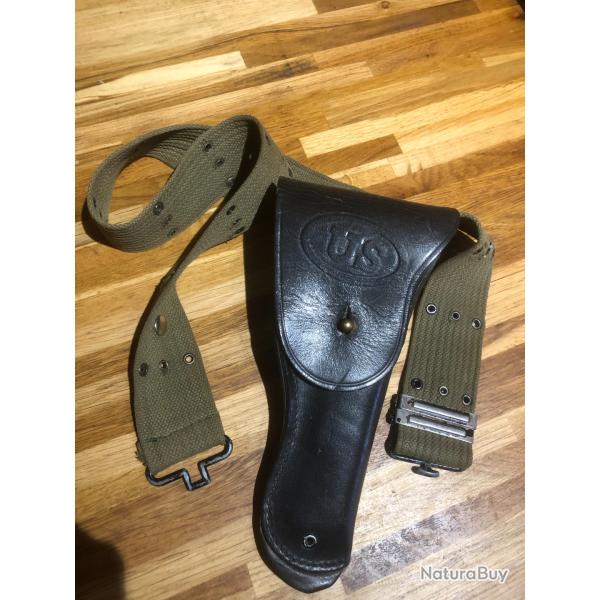 ceinturon et son  �tui , holster us  colt