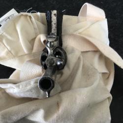 Revolver &agrave; broche type Lefaucheux cal 7mm du XIXe