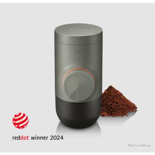 Machine Expresso Portable Caf� Moulu WACACO Minipresso GR2