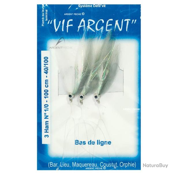Bas de ligne vif argent FLASHMER
