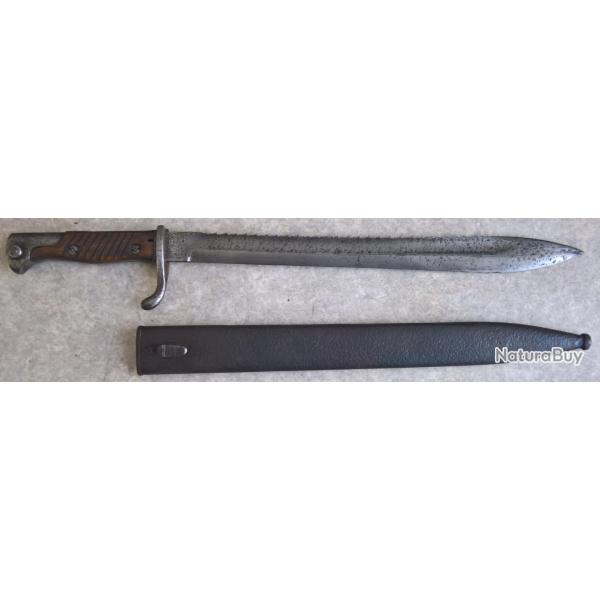 Rare ba�onnette Allemande Mod�le 98/05 � dents de scie