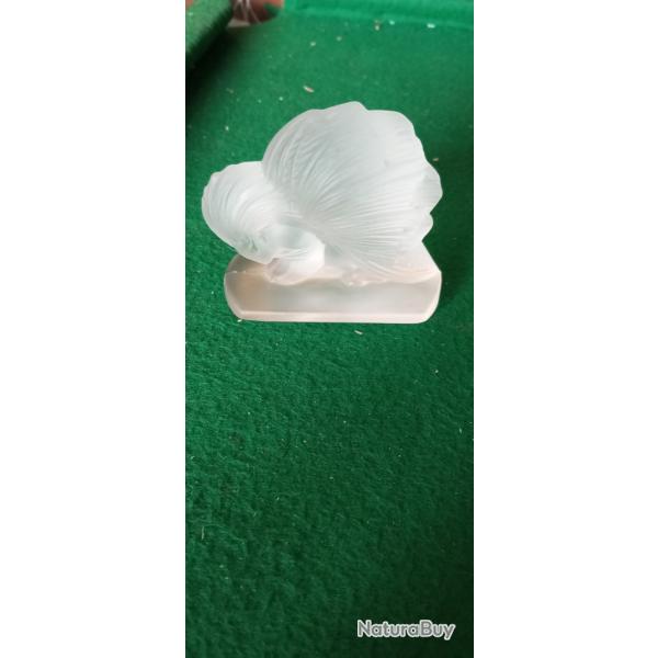 Sculpture en cristal de porc �pic