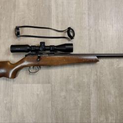 Carabine &agrave; verrou KRICO - Calibre .22 LR - Canon 57 cm + Lunette 3-9x40 (Occasion)