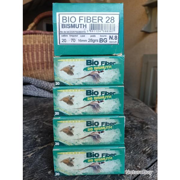 Lot de 50 Cartouches Jocker Bismuth, cal 20, n�8