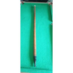 Canne &agrave; syst&egrave;me de drapier octogonale pommeau laiton/bronze