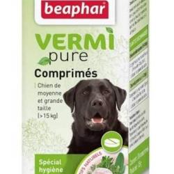 VERMIPURE COMPRIME POUR CHIEN + DE 15KG