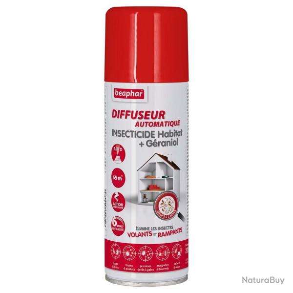 DIFFUSEUR AUTOMATIQUE INSECTICIDE HABITAT 200ml BEAPHAR