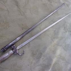 baionnette type Rosalie  pour fusil mod Lebel