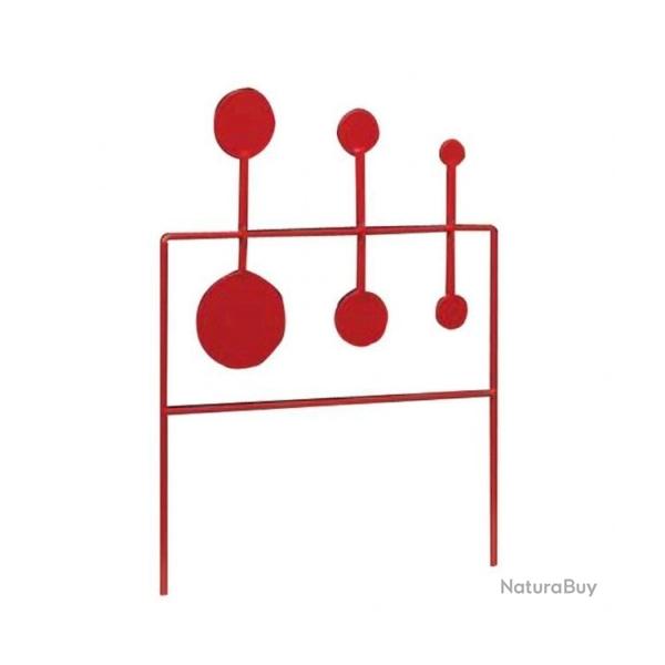 Cibles de tir STOEGER m�tallique rotative 3 postes
