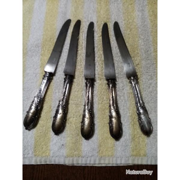 5 Beaux couteaux fin XIX si�cle