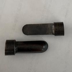 Lot de 2 pipets neufs m&eacute;tal pour trompe MILLIENS