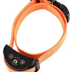 Collier Anti Aboiement Chien Sans Choc Rechargeable &Eacute;tanche Vibration Orange