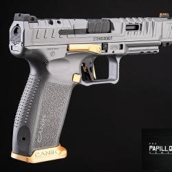 NOUVEAU! CANIK SFx RIVAL 2TONS OR GBB EMG CULASSE ALUMINIUM SIGHT PHOSPHO BY PNA PRE COMMANDE 2026!