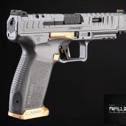 NOUVEAU! CANIK SFx RIVAL 2TONS OR GBB EMG CULASSE ALUMINIUM SIGHT PHOSPHO BY PNA PRE COMMANDE 2026!