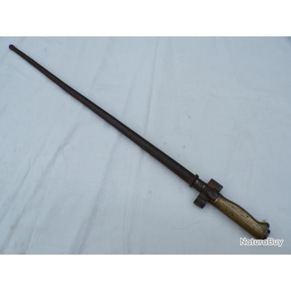 BA�ONNETTE FRANCAISE 07-15 poign�e viss�e en laiton