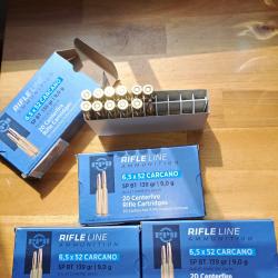 MUNITIONS 6.5*52 CARCANO
